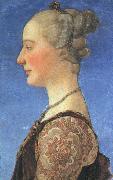 Antonio Pollaiuolo Portrait of a Young Woman 02 painting